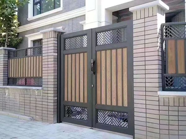 中式铝艺大门