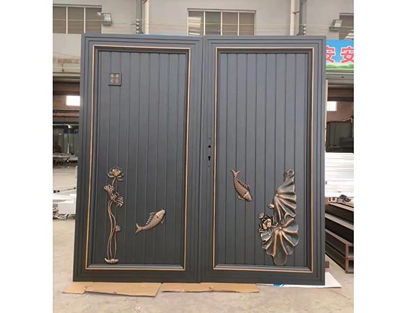 中式铝艺大门