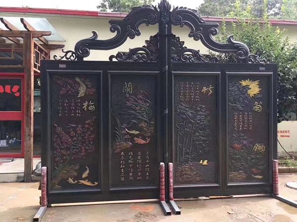 欧式铝艺大门